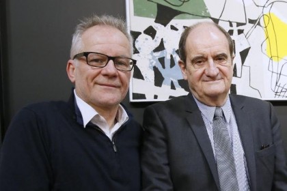 Thierry Frémaux, délégué général et Pierre Lecure, Président du Festival de Cannes  crédit wask.fr