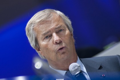 Vincent Bolloré, Président du Conseil de Surveillance de Canal + crédit frenchweb.fr