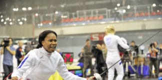 Laura Flessel-Colovic, « La Guêpe » de l’escrime, ministre des Sports Laura Flessel, crédit sportiva-infos Oeild'Afrique