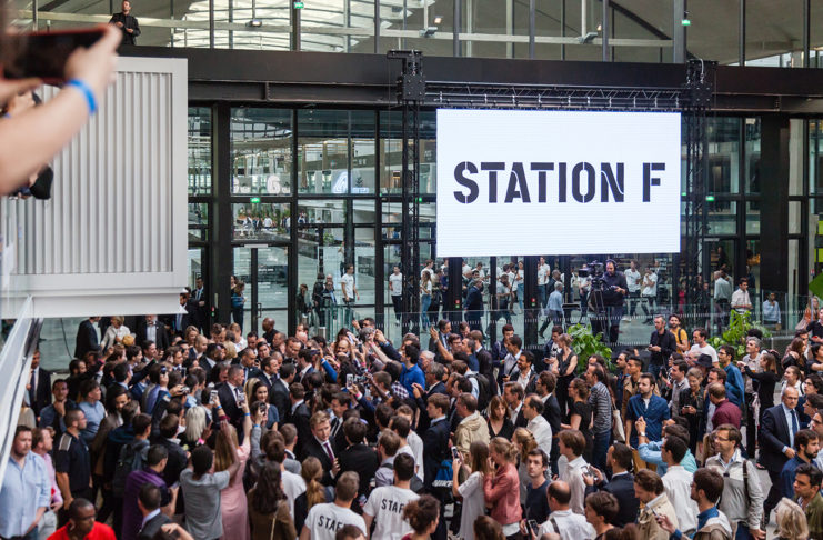 Création d’entreprise, les secteurs porteurs Station F crédit photo