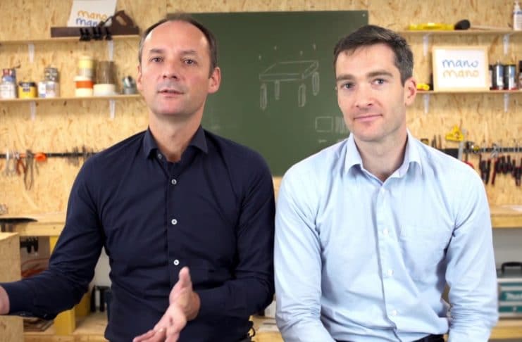 Philippe de Chanville et Christian Raisson, les fondateurs de ManoMano Les fondateurs de ManoMano