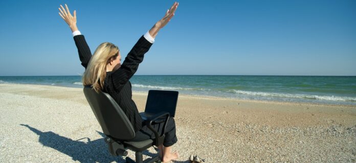 Mobiquité travailler partout sauf au bureau.