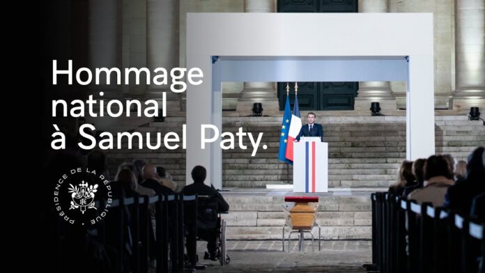 Hommages à un prof assassiné