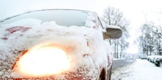 L'hiver le froid et la neige