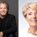 Fabrice Develay, fondateur de GCollect et Viviane Chaine-Ribeiro, Présidente de la Fédération des TPE de France