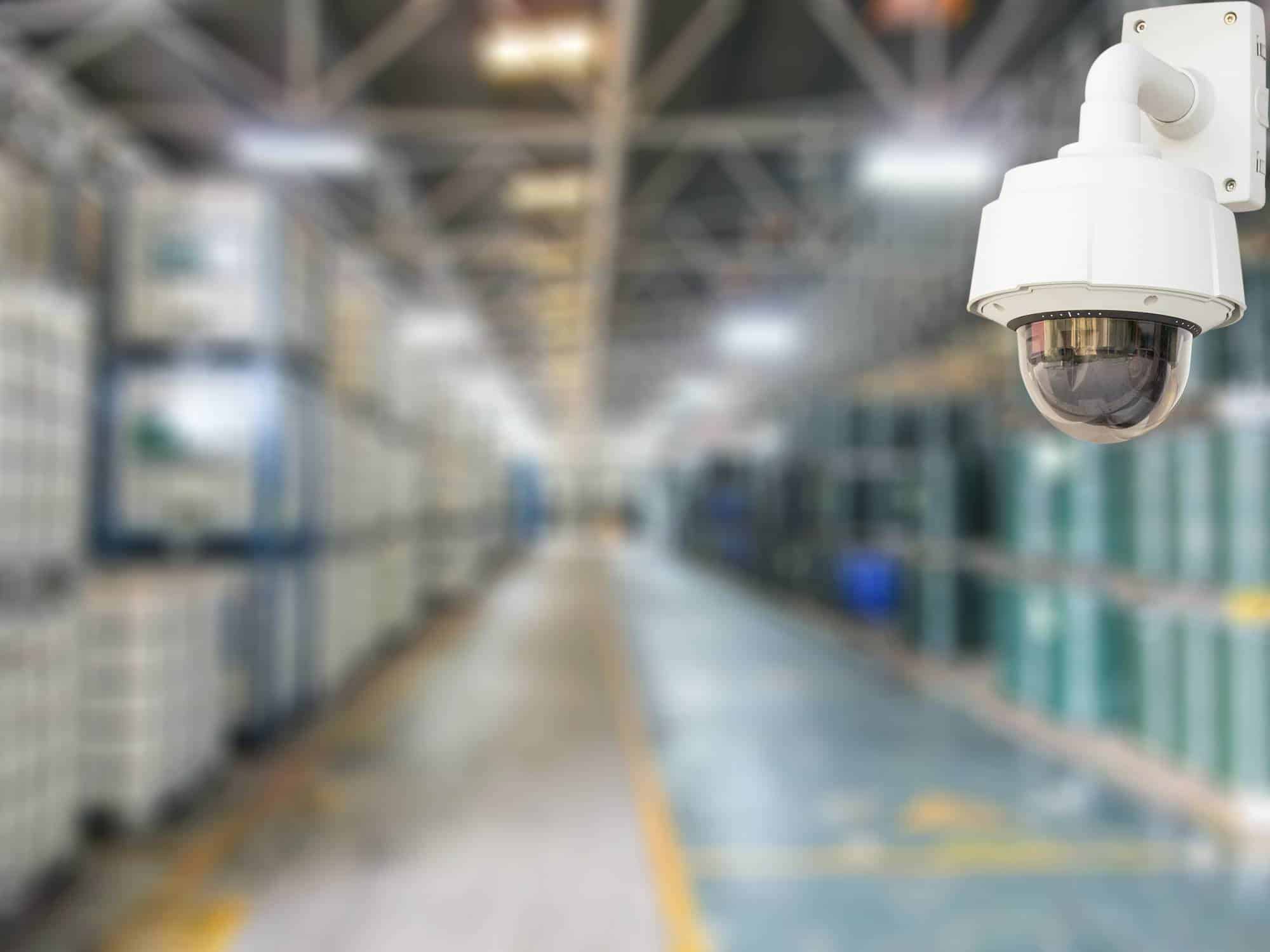 dispositif sécurité entreprise, caméra