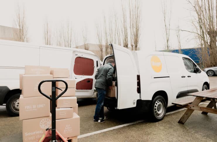 Shippr, le spécialiste de la livraison le jour-même en forte croissance Shippr le spécialiste de la livraison CreditPhoto Utopix Shippr Reportage metiers