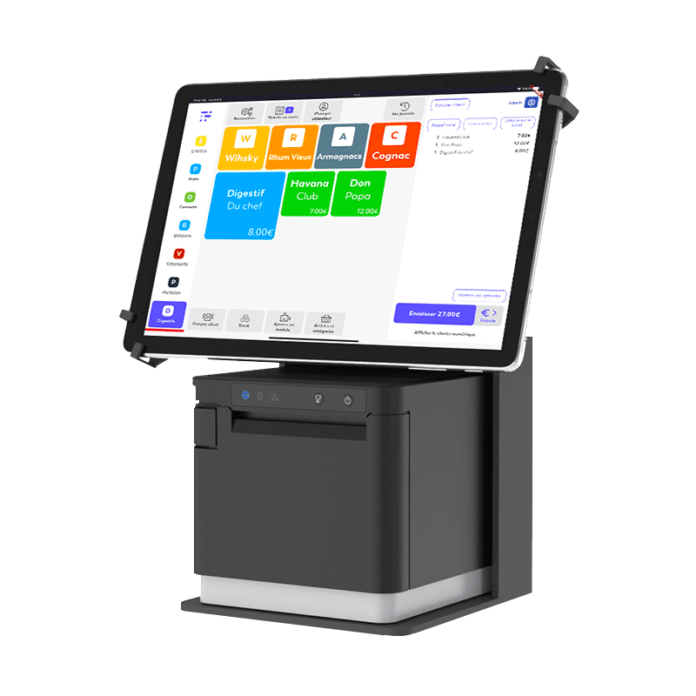 Caisse enregistreuse ipad et android Easyshop Shopcaisse avec support CreditPhoto Easyshop