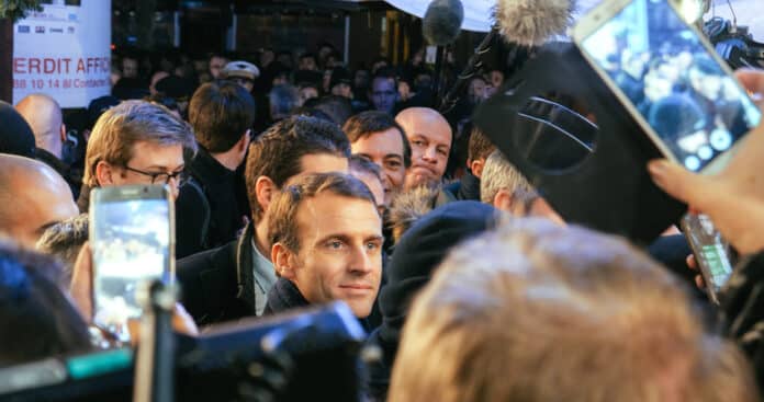 Emmanuel Macron credit Depositphotos_ifeelstock