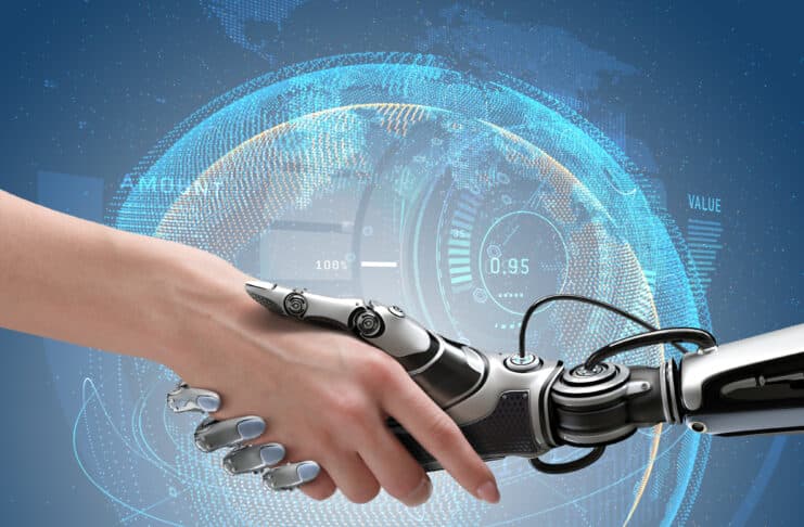 Associer humains et robots pour améliorer productivité, efficacité et qualité associer homme et robots credit Depositphotos Vitaly Sokol